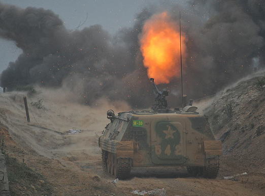 難得一見：我軍先進掃雷裝備威力巨大[組圖]