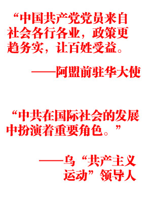 國際社會(huì)盛贊中共輝煌成就