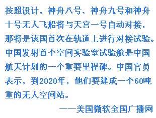 外媒關(guān)注中國(guó)天宮一號(hào)發(fā)射