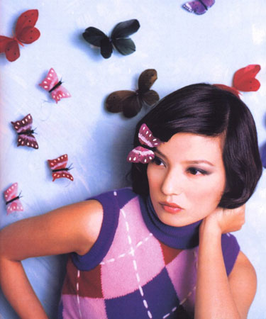 趙薇短發寫真清純性感(圖)