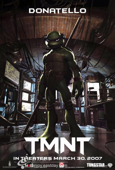 電影版《忍者神龜》明年初將上映(圖)