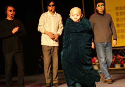 《西望長(zhǎng)安》聯(lián)排 解密葛優(yōu)變結(jié)巴唱搖滾(圖)