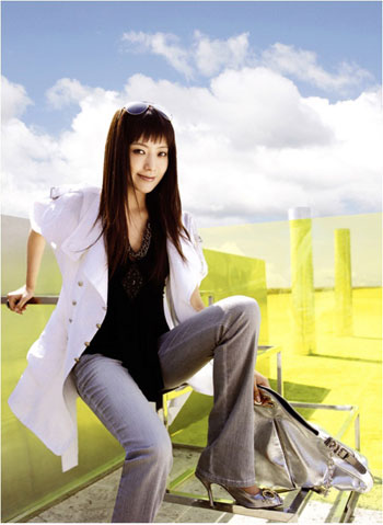 金喜善joinus甜美演繹07夏裝