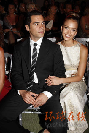 杰西卡-阿爾巴出席Dior派對