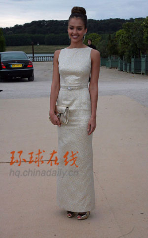 杰西卡-阿爾巴出席Dior派對