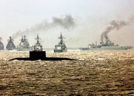 解放軍專家:中國海洋戰爭風險高于陸地