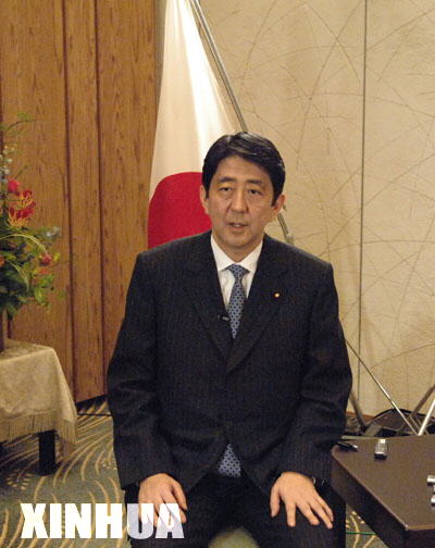 安倍:要大力推動(dòng)日中關(guān)系發(fā)展