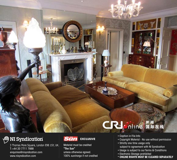 英國準(zhǔn)王妃婚禮前夜休息套房照曝光