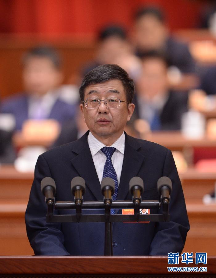 全國政協十二屆一次會議舉行第三次全體會議