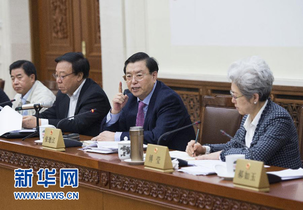 十二屆全國人大常委會(huì)第七次會(huì)議分組審議常委會(huì)工作報(bào)告稿