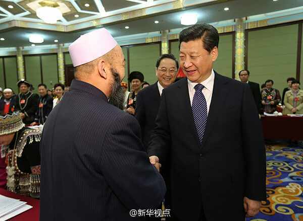 習近平：堅決反對一切危害各民族大團結的言行