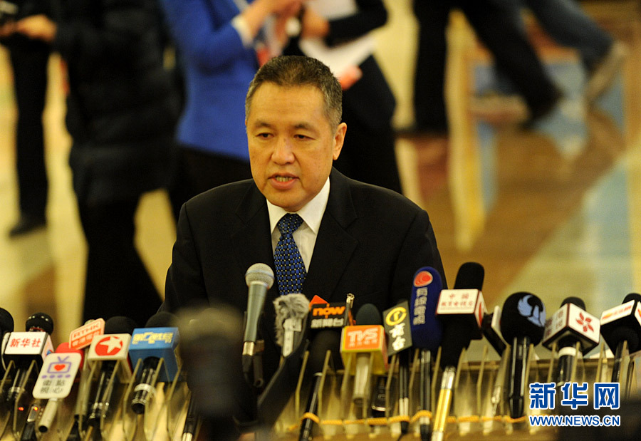 走進人民大會堂的部長們