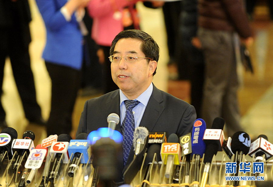 走進人民大會堂的部長們