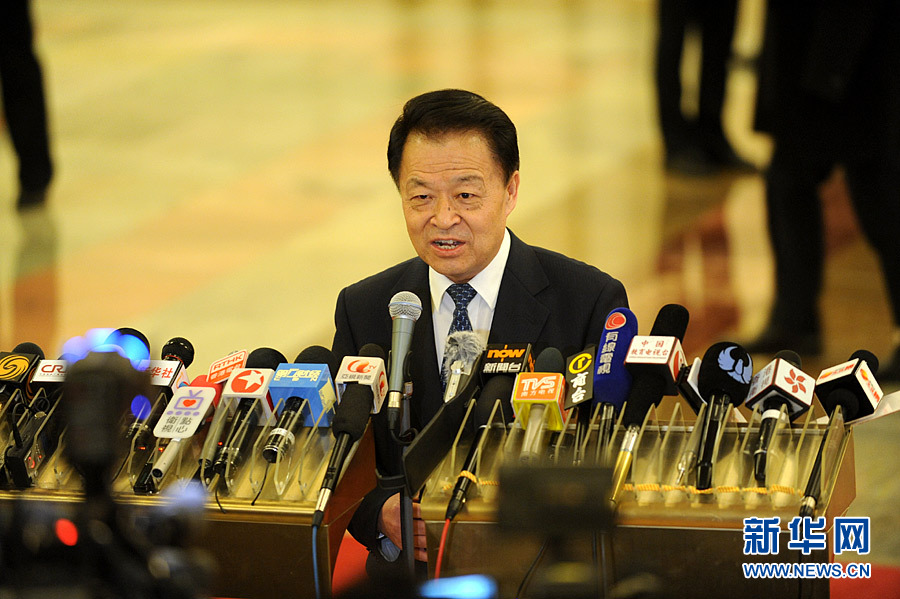 走進人民大會堂的部長們