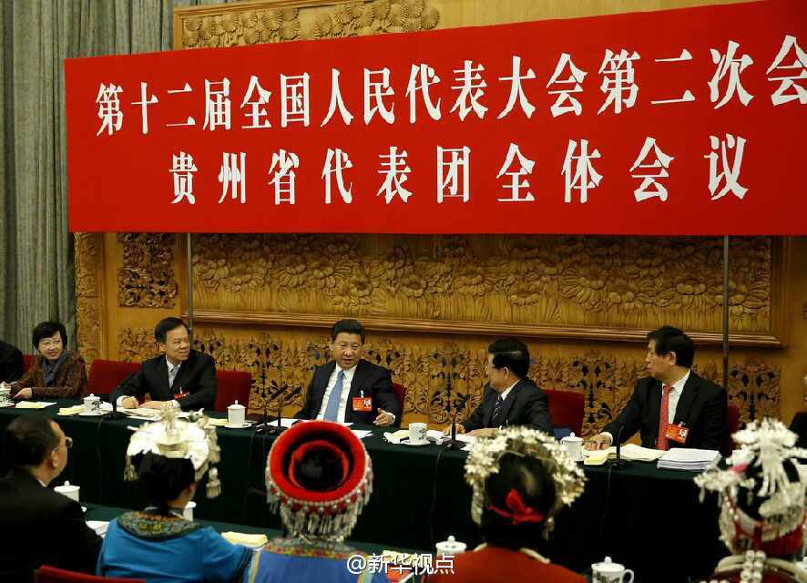 習(xí)近平：心里更惦念貧困地區(qū)的人民群眾