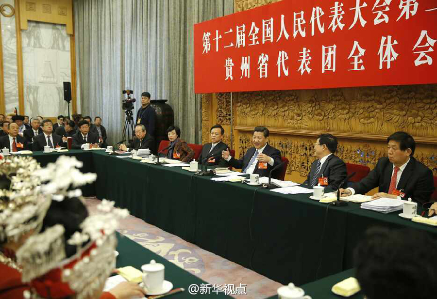 習近平：心里更惦念貧困地區的人民群眾