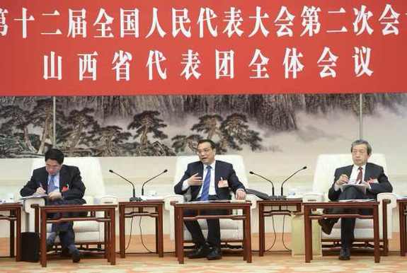 李克強現場吟誦晉祠對聯：讓人民共享改革成果