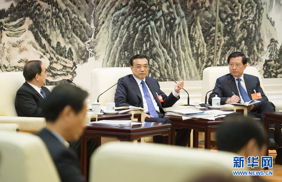 習近平李克強張德江劉云山王岐山張高麗分別參加審議