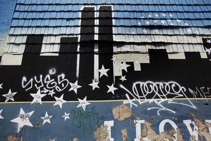 組圖：9·11十周年紀念壁畫