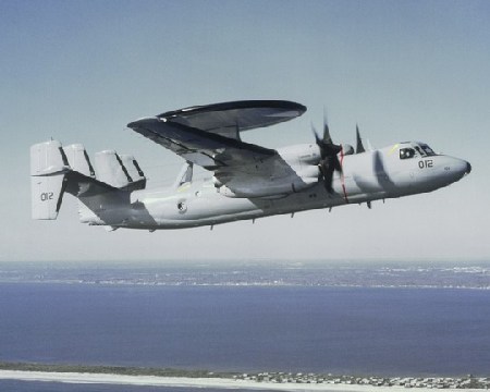 美預警機墜落阿拉伯海 3人獲救1人失蹤