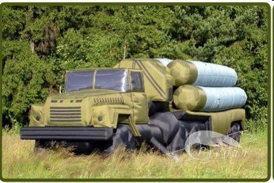 看看俄軍的充氣假目標(biāo)[組圖]