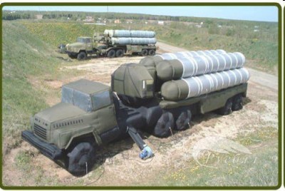 看看俄軍的充氣假目標(biāo)[組圖]