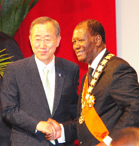 科特迪瓦舉行總統就職典禮