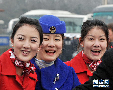 兩會(huì)因她們而美麗！