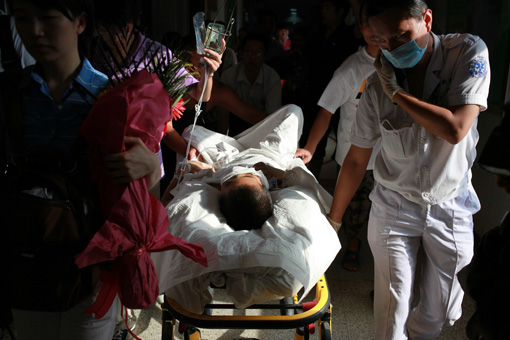 杜傳旺抵京治療 暫脫離生命危險（多圖）