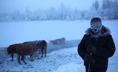 最冷村莊“花落”俄羅斯 最低氣溫零下70多度