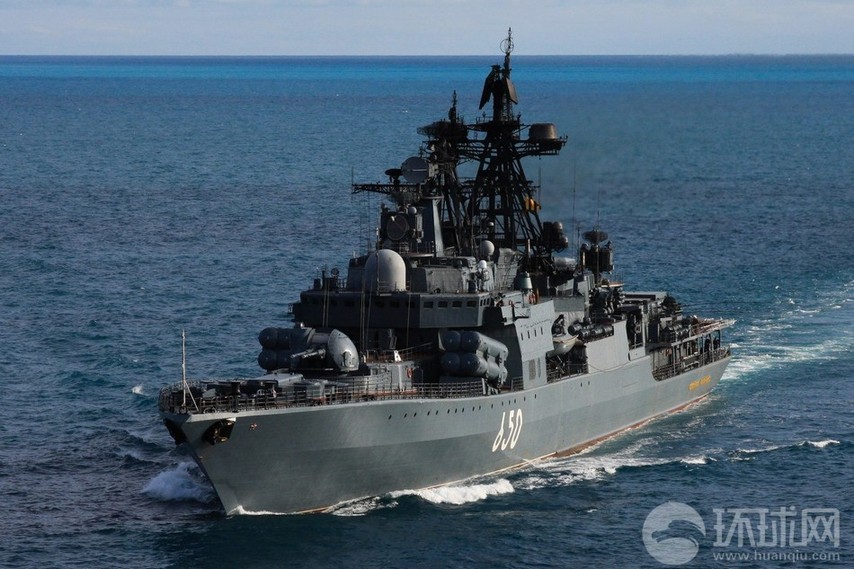 高清：實拍俄羅斯海軍各型艦艇大洋巡航