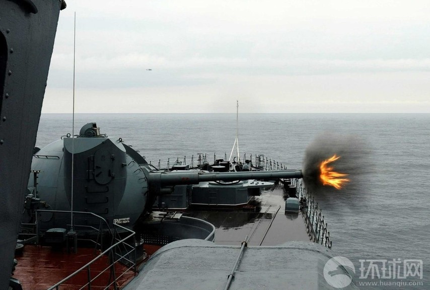 高清：實(shí)拍俄羅斯海軍各型艦艇大洋巡航