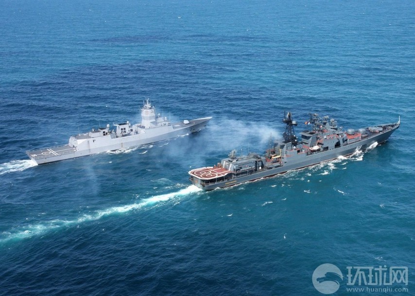 高清：實(shí)拍俄羅斯海軍各型艦艇大洋巡航