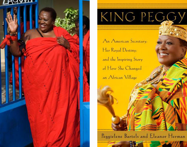 使館秘書“變身”加納部落女王 傳奇經歷將上熒幕