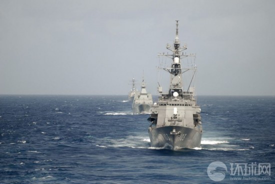組圖：日稱其艦機遭中國戰艦雷達鎖定