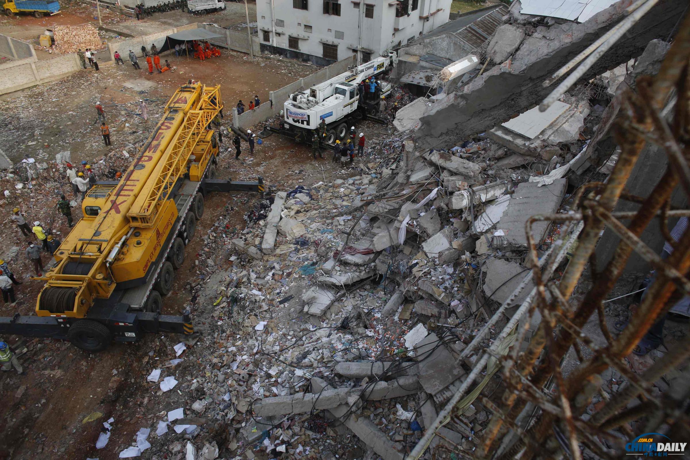 孟大樓倒塌遇難者升至352人 總理稱嚴懲肇事者