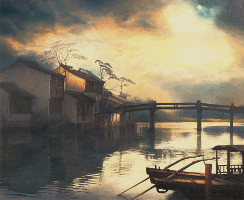 江南敘事---王其鈞風(fēng)景油畫(huà)在泰安展出