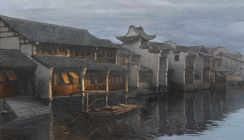 江南敘事---王其鈞風(fēng)景油畫(huà)在泰安展出