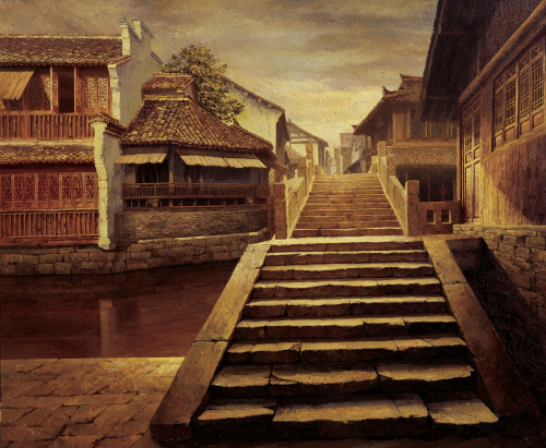 江南敘事---王其鈞風(fēng)景油畫(huà)在泰安展出