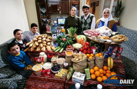 環球食物消費大比拼 精彩老照片探秘各地飲食習慣