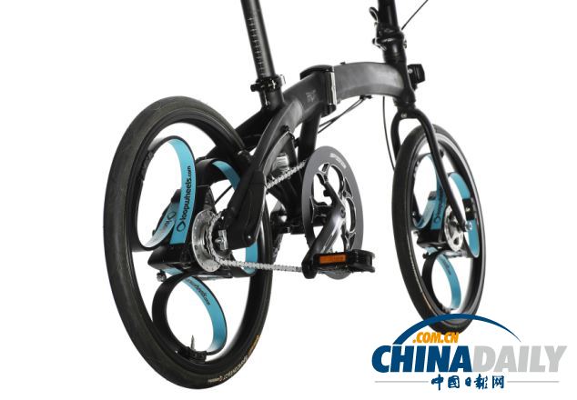 英工程師發明新型革命性自行車車輪 自帶減震裝置