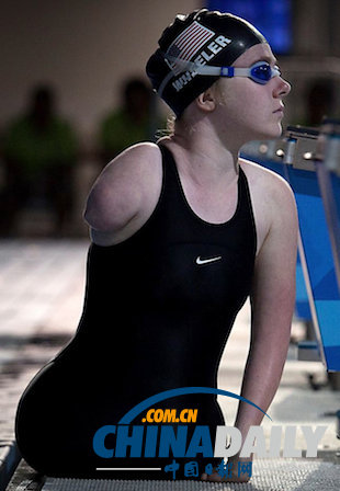 美國無腿獨臂女孩破蝶泳世界紀錄 欲挑戰殘奧會