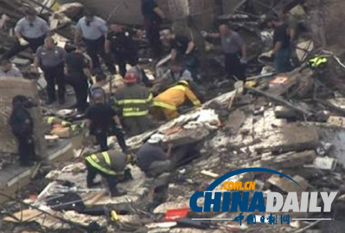 美國俄克拉荷馬市郊遭龍卷風重創(chuàng) 近百人死亡
