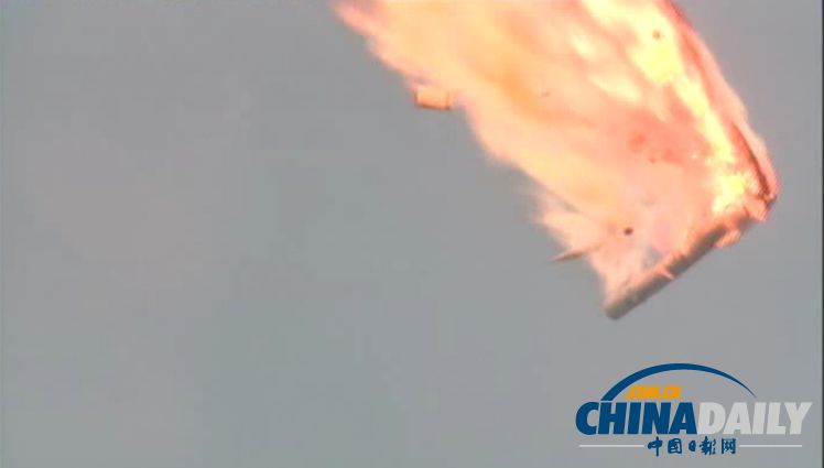 慘烈！實(shí)拍俄羅斯質(zhì)子M運(yùn)載火箭升空后失控爆炸