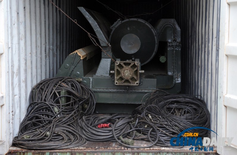 組圖：被攔截朝鮮船只內部大曝光 巴拿馬檢查截獲武器