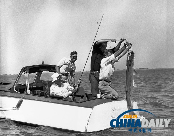 圖文盤點美國總統怎樣度假 珍貴老照片連連看