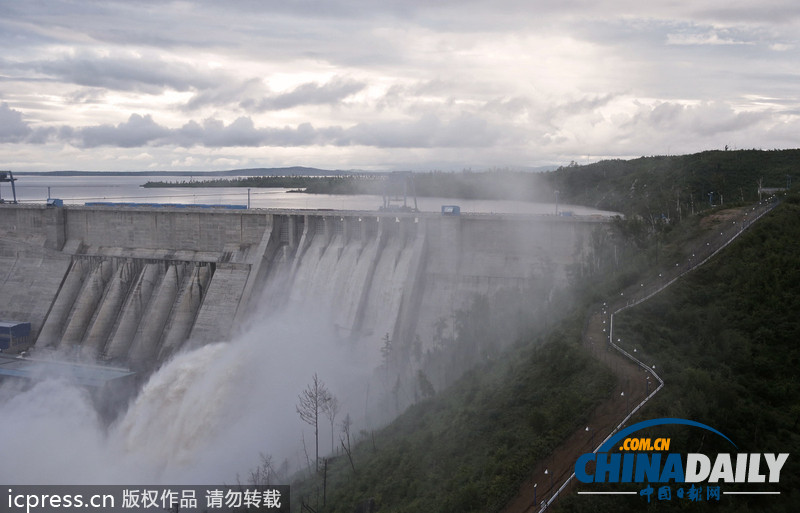 俄羅斯阿穆爾河水位上漲 城市進入緊急狀態（高清組圖）