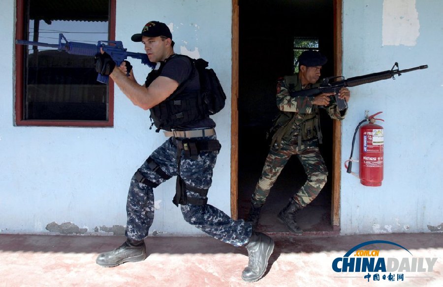 美國與東帝汶舉行聯合軍事演習（組圖）