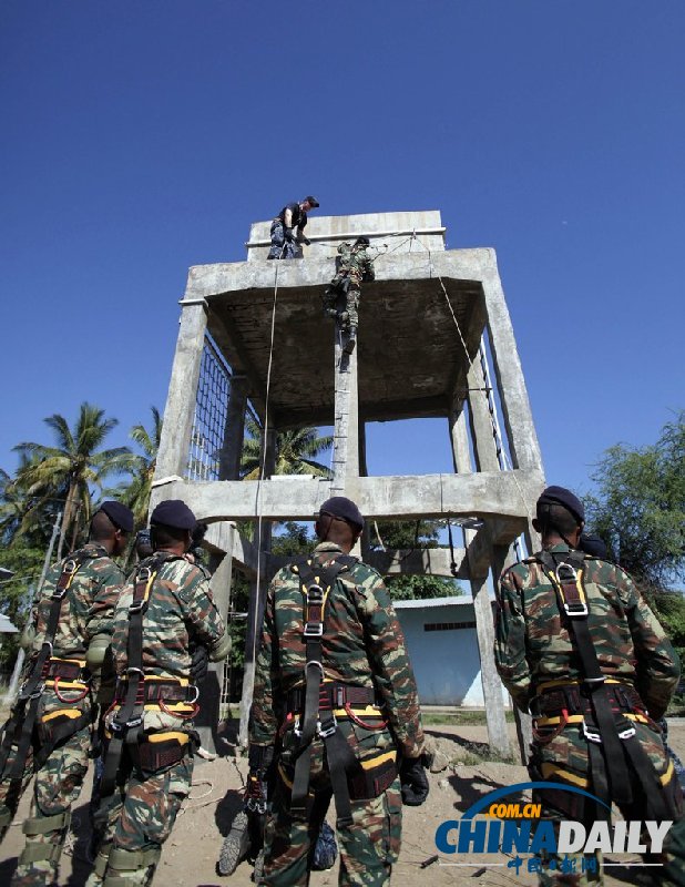 美國與東帝汶舉行聯合軍事演習（組圖）