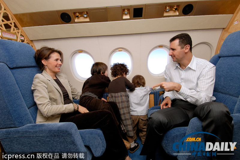 敘利亞總統(tǒng)溫馨家庭生活實(shí)錄 和樂融融羨煞旁人